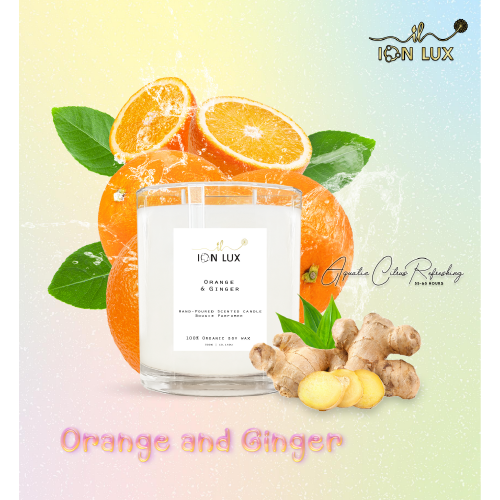 Ginger and Orange - Soy Candles 300g- 10.14oz